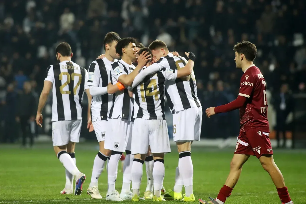 ΠΑΟΚ: Μόνο νίκη για τη πρώτη θέση απέναντι στο Βόλο 