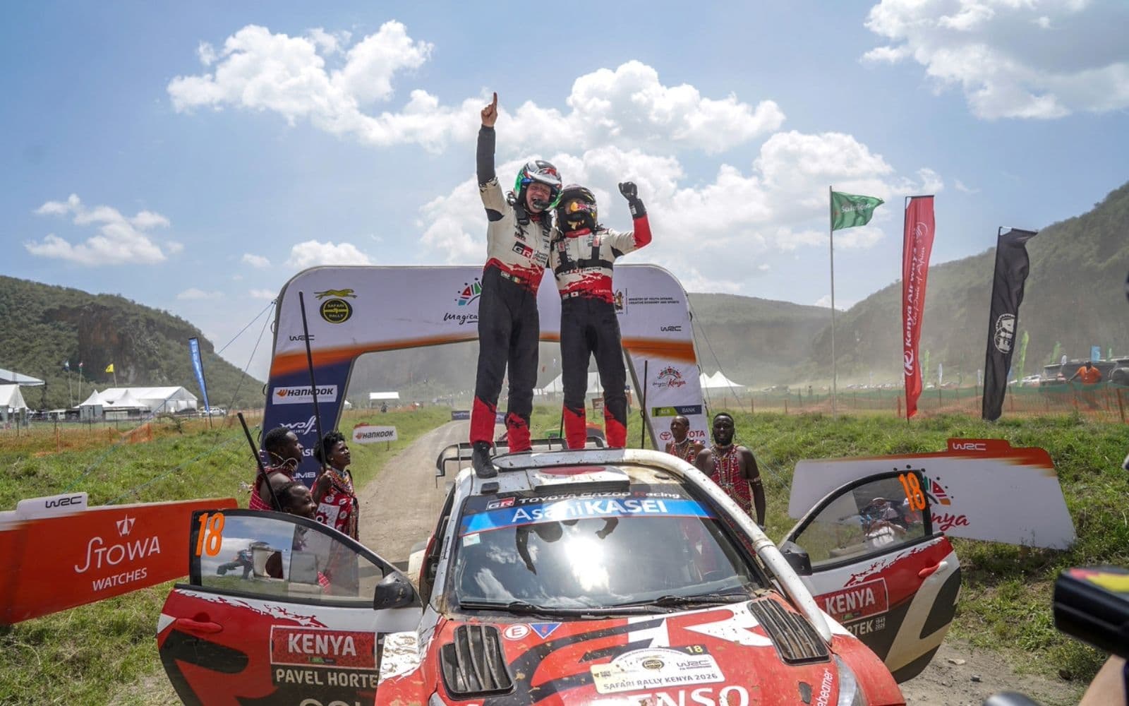 WRC Ράλι Σαφάρι Κένυας: Ιστορική πρώτη νίκη για τον Katsuta