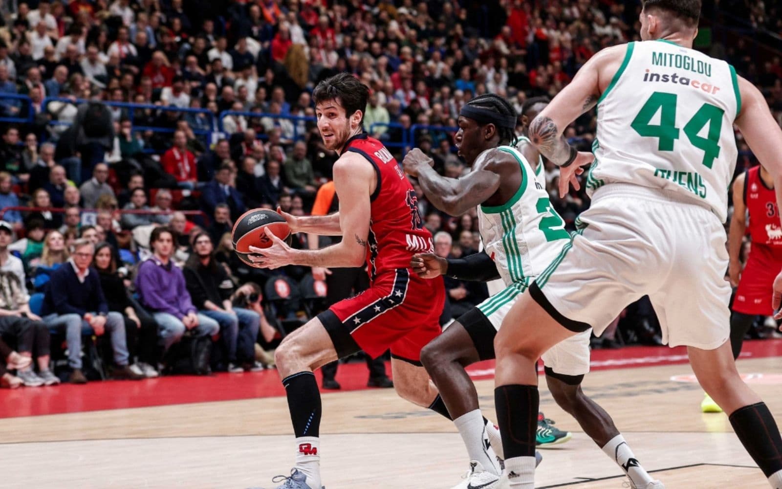 Αρμάνι Μιλάνο – Παναθηναϊκός: Με πολλές απουσίες οι δύο ομάδες