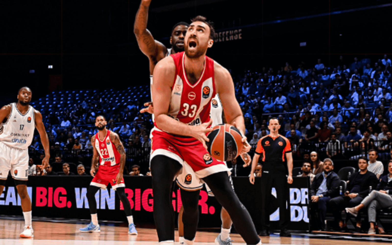 Ντουμπάι - Ολυμπιακός 108 - 98 : Ήττα στην παράταση και πισωγύρισμα