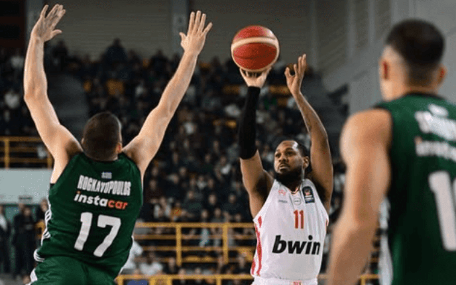 Ολυμπιακός : Με Μόντε Μόρις η δωδεκάδα για την Παρί