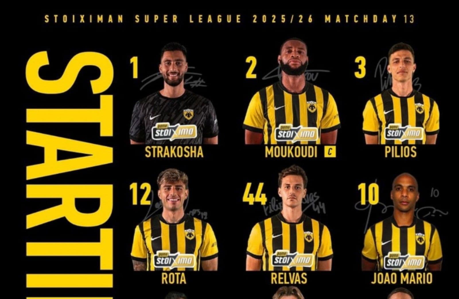 ΑΕΚ - Ατρόμητος: Βασικοί Καλοσκάμης και Μαρίν