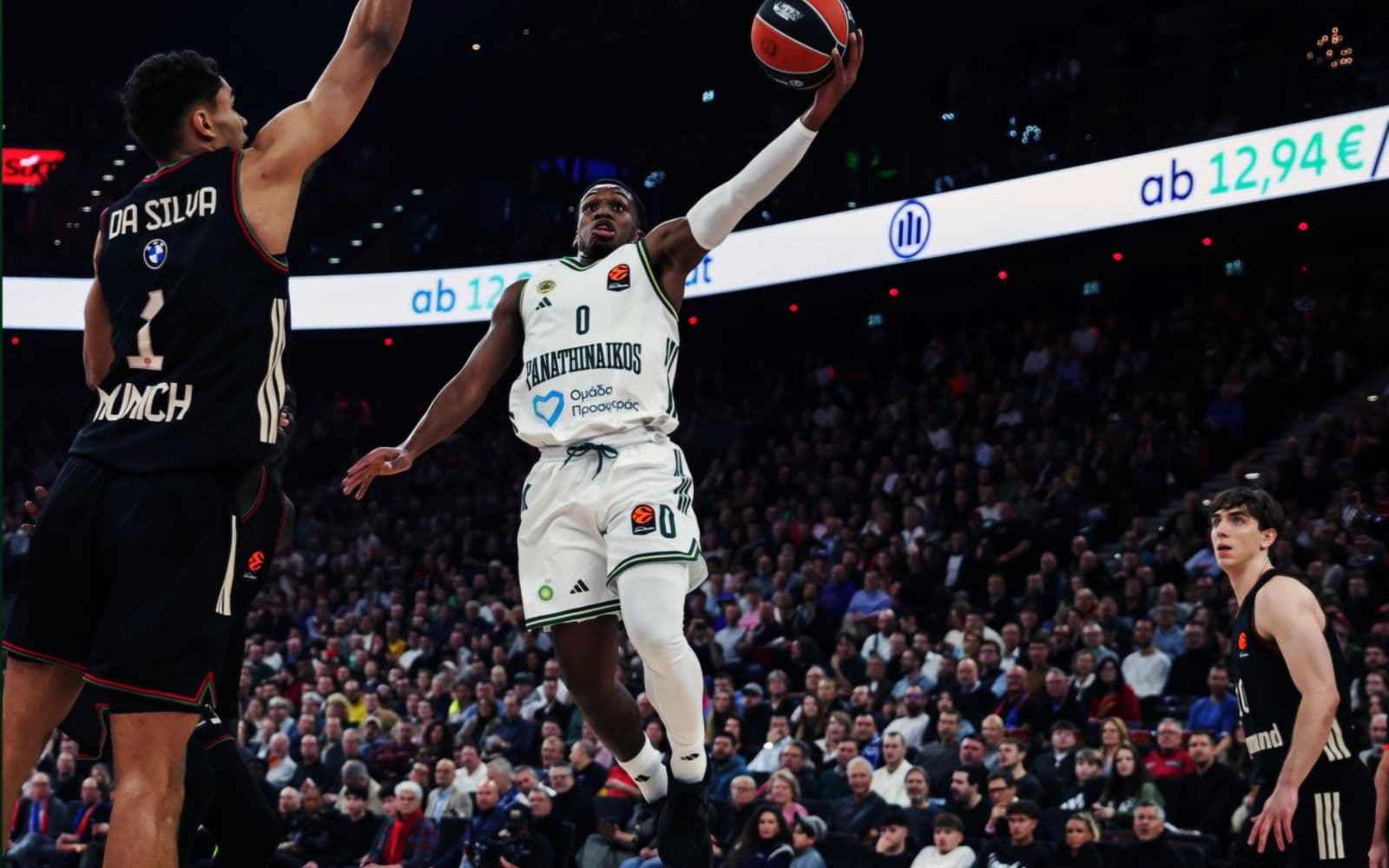 Μπάγερν - Παναθηναϊκός 85-78: «Αυτοκτόνησε» στο Μόναχο στο φινάλε